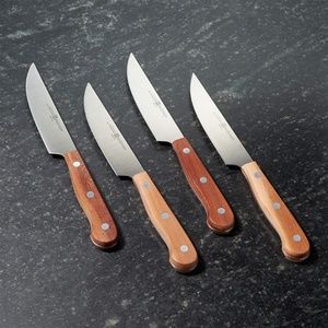 4-Piece Wusthof Plum Wood Steak Knife Set